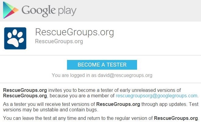 joining the beta test